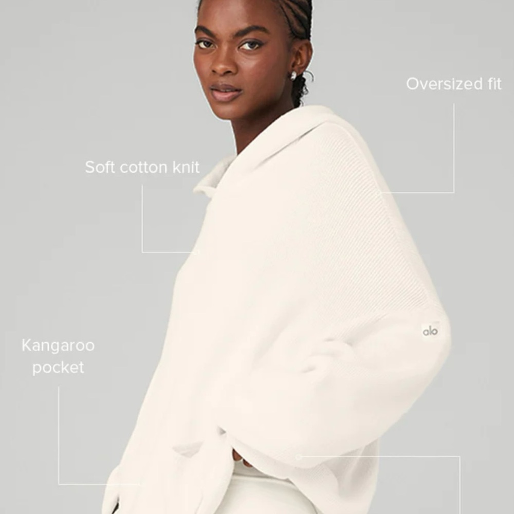 Alo Scholar Sweater Small